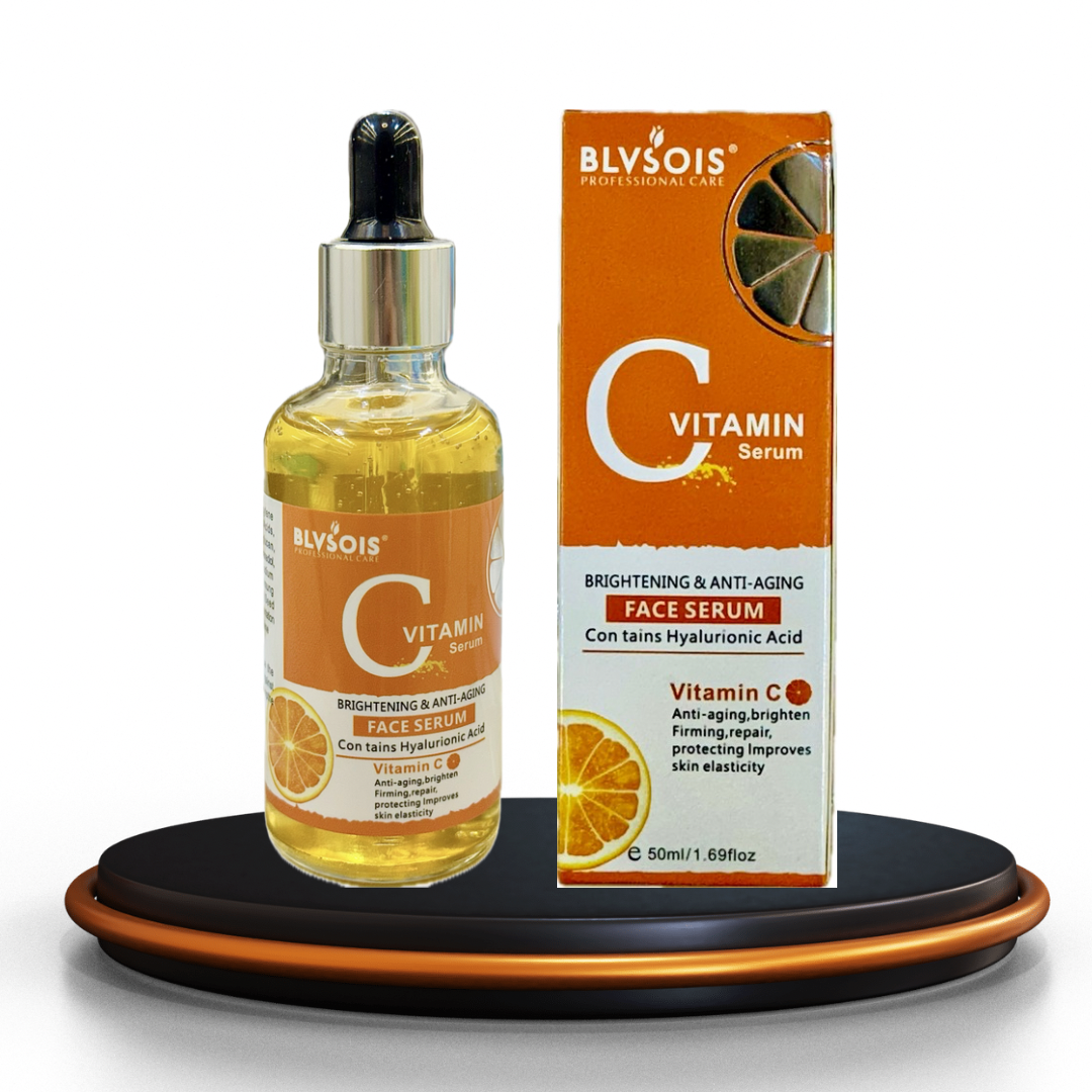 BLVSOIS Vitamin C Face Serum โ Brightening & Anti-Aging Formula with Hyaluronic Acid