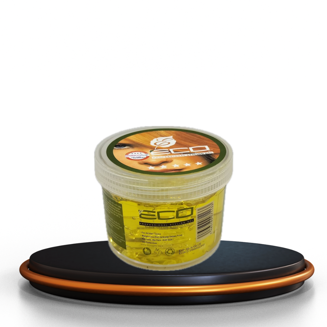 ECO Professional Styling Gel β Natural Shine & Hold (Yellow Gel)