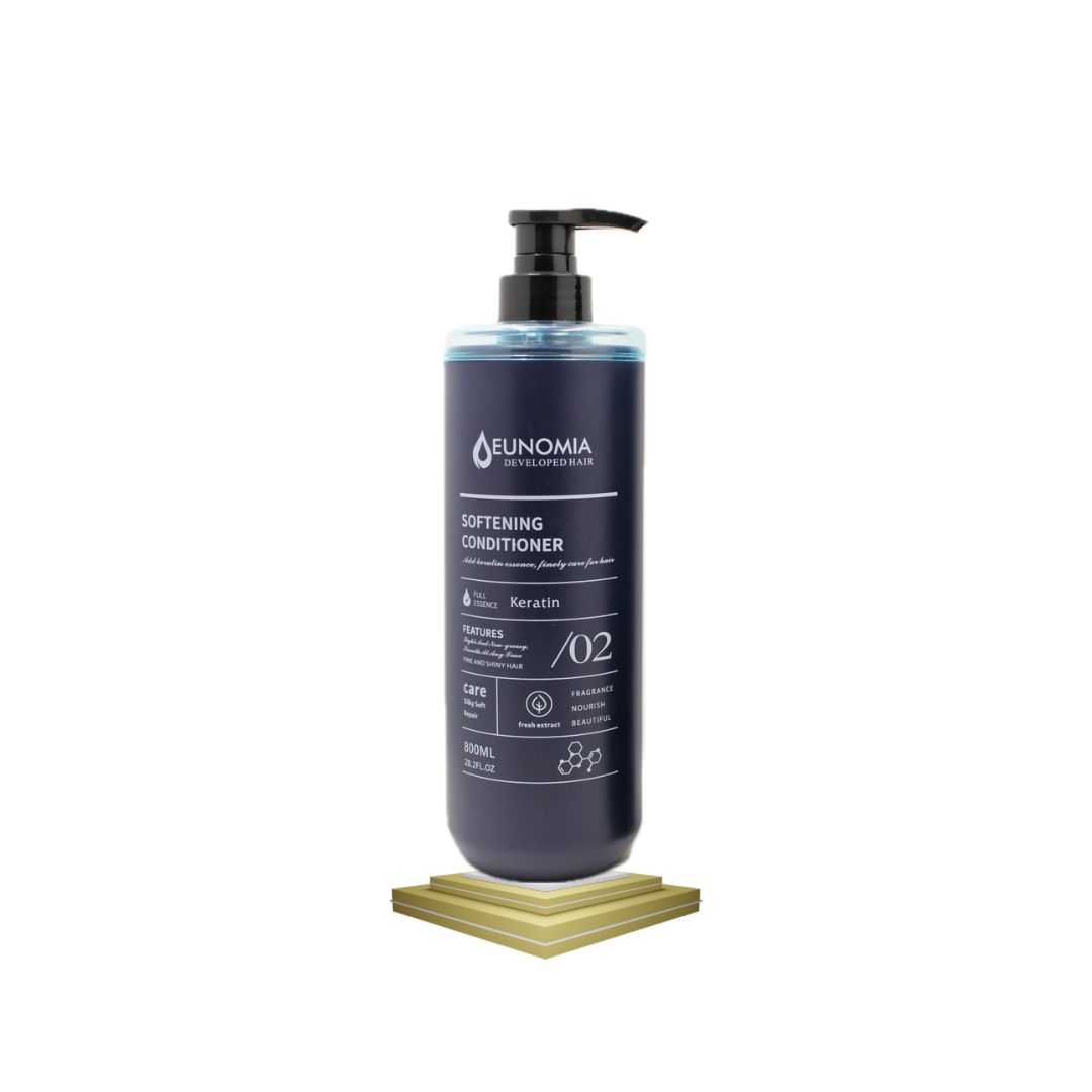 EUNOMIA Softening Conditioner – Keratin Infused for Silky, Nourished Hair
