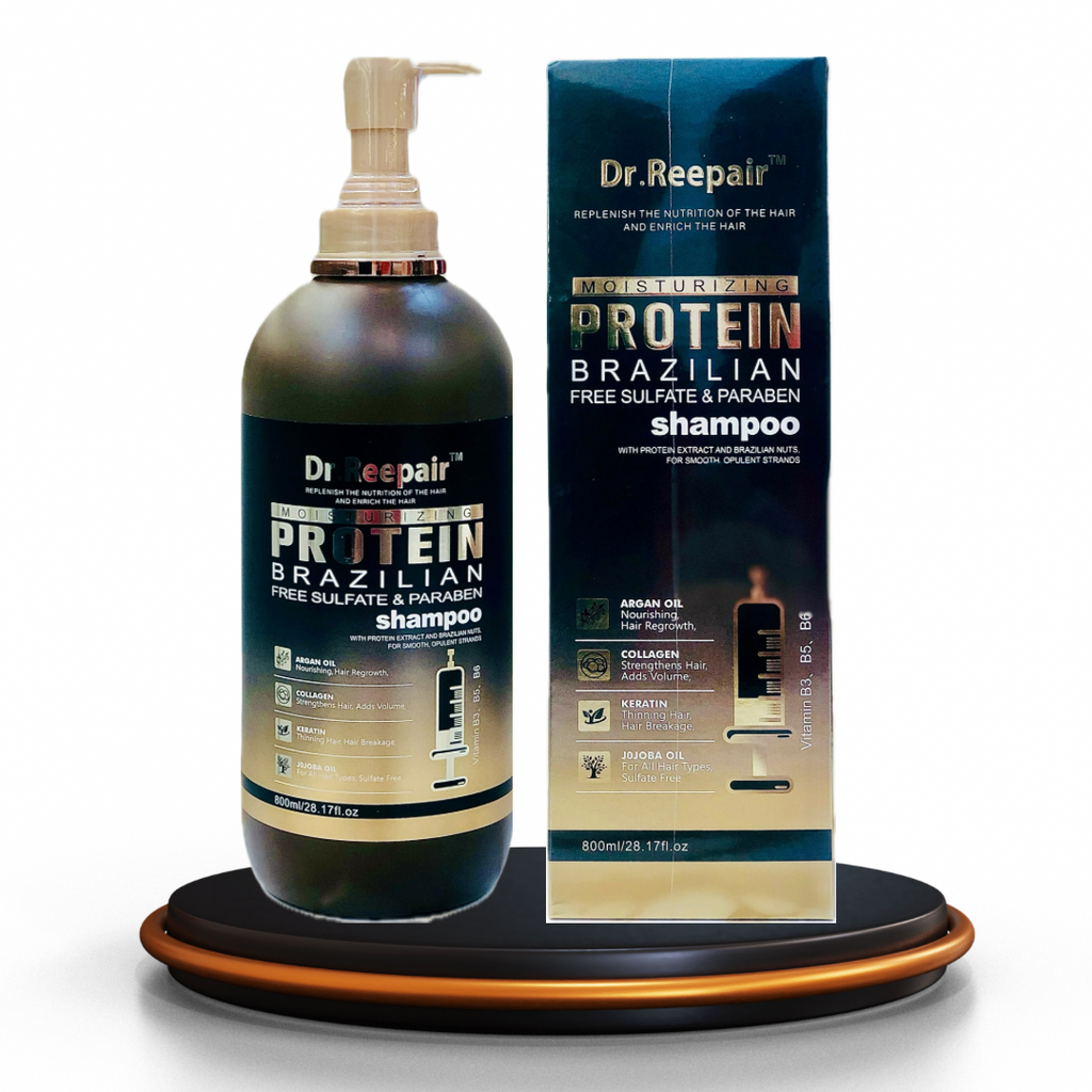 Dr. Reepair™ Brazilian Protein Moisturizing Shampoo – 800ml