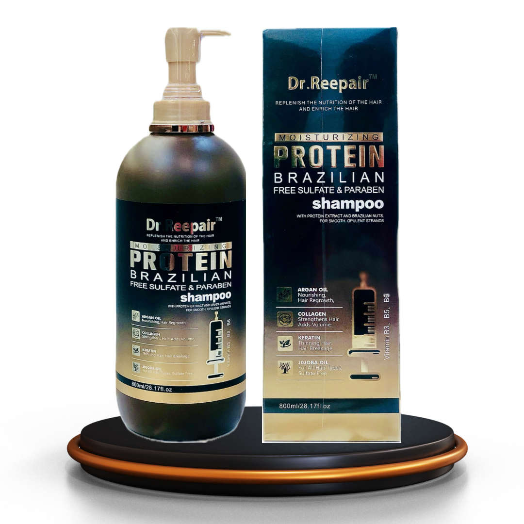 Dr. Reepair™ Brazilian Protein Moisturizing Shampoo – 800ml