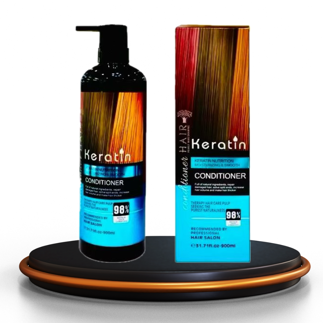 Keratin Nutrition Conditioner – Deep Moisture & Smooth Therapy (900ml)