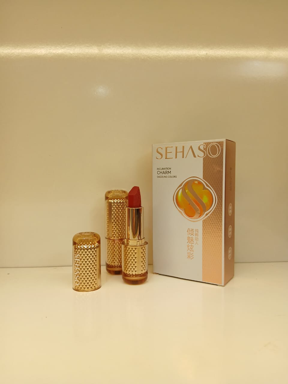 SEHASO Luxury Matte Lipstick – Bold Red Elegance 💄✨