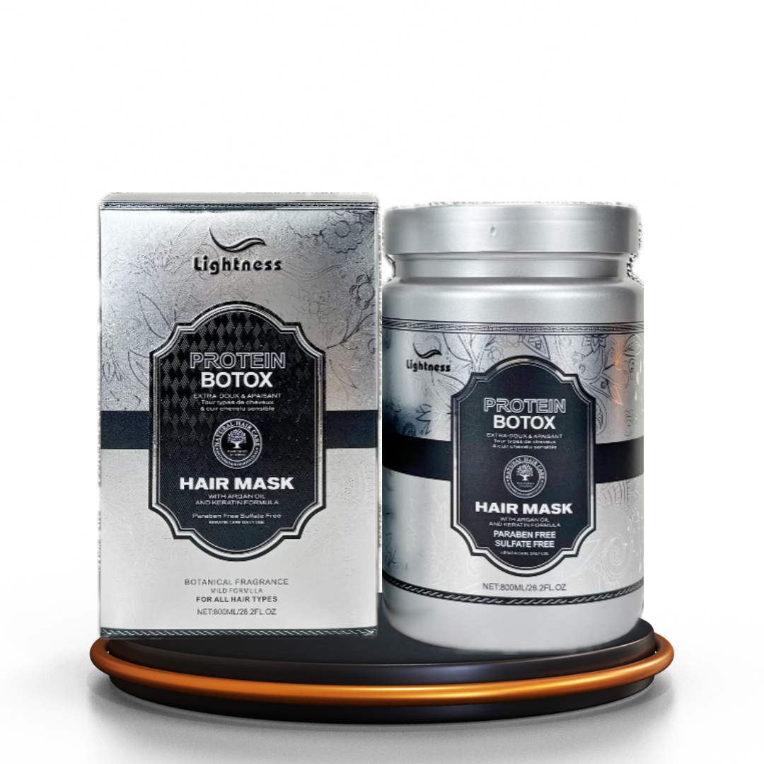 Lightness Protein Botox Hair Mask – Argan Oil & Keratin Boost 💆‍♀️✨