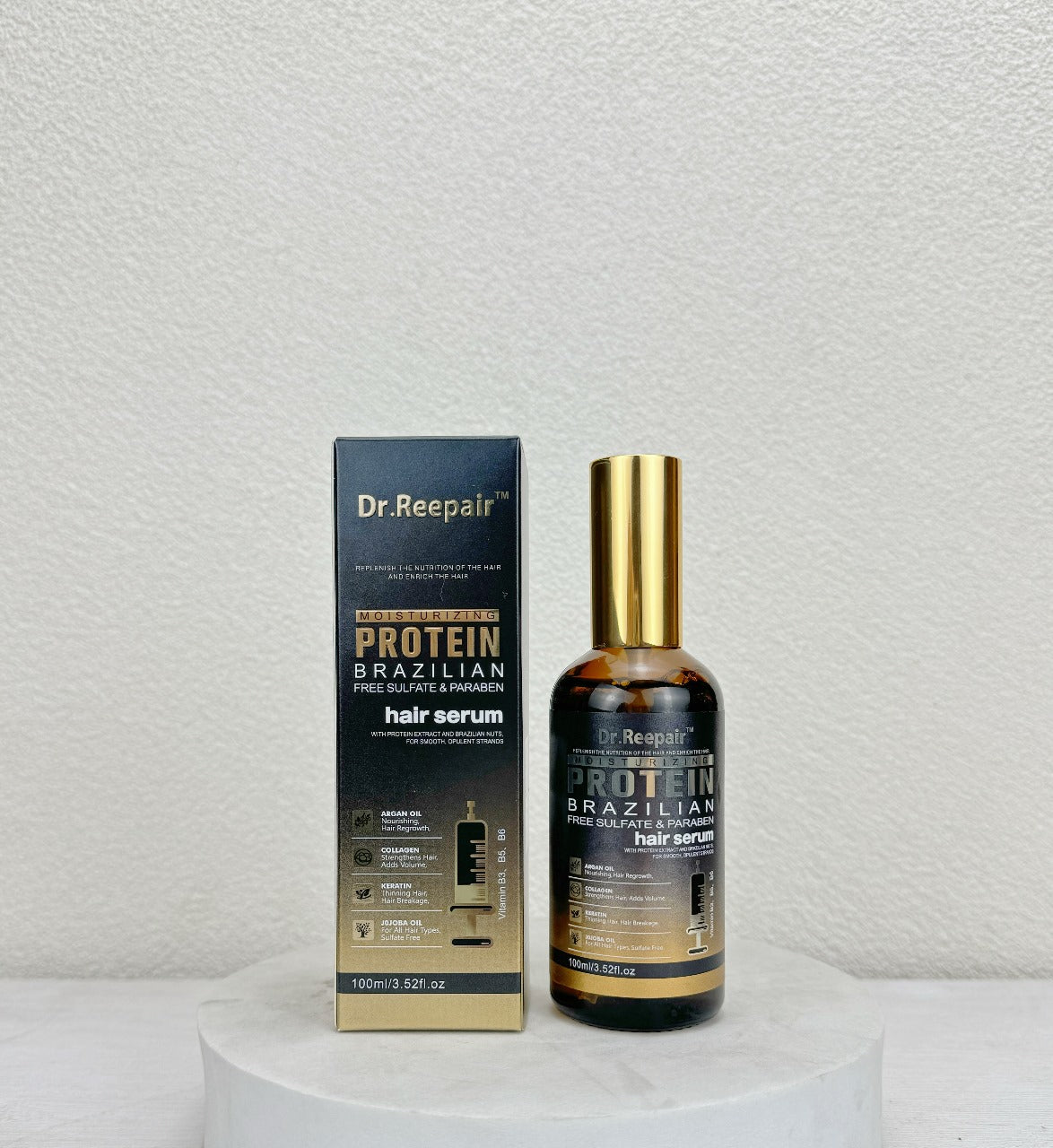 Dr. Reepair™ Brazilian Protein Moisturizing Hair Serum – 100ml