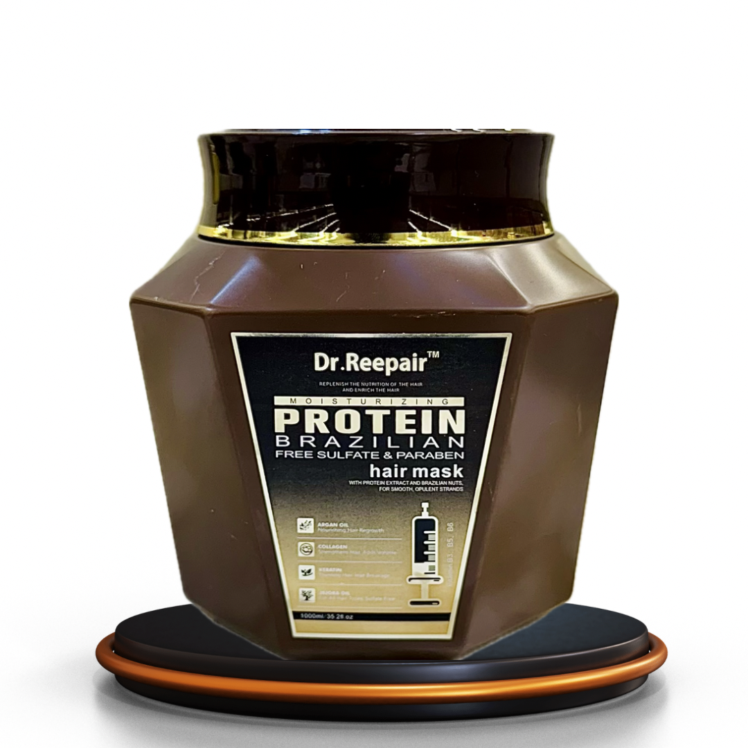 Dr. Reepair™ Brazilian Protein Moisturizing Hair Mask – 1000ml