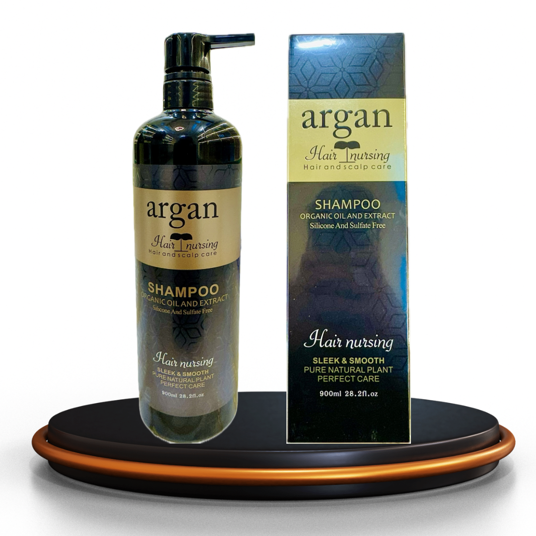 Argan Hair Nursing Shampoo – Organic Oil & Extract | Silicone & Sulfate Free