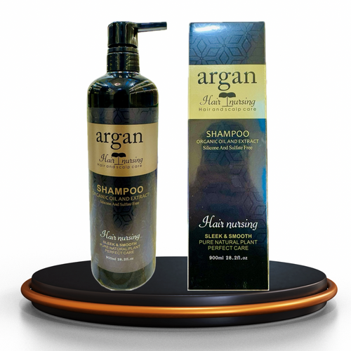 Argan Hair Nursing Shampoo – Organic Oil & Extract | Silicone & Sulfate Free